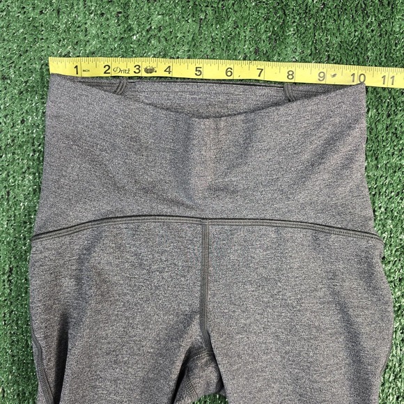 Lululemon Wunder Under Hi Rise Tight 28 Inch Leggings Heathered Black Size 2 - Picture 12 of 12
